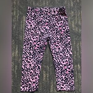 Baby Girl Leopard Print Leggings Size 18-24 Months